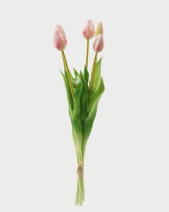 Artificial Flower 15*15*43cm Tulip *5 bundle GS-24523018-P1 Bouquet 3,000+ sqm showroom with thousands of artificial flowers, plants & trees ready for global sourcing.