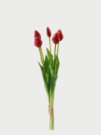 Artificial Flower 15*15*43cm Tulip *5 bundle GS-24523018-P1 Bouquet 3,000+ sqm showroom with thousands of artificial flowers, plants & trees ready for global sourcing.