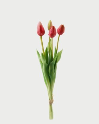 Artificial Flower 15*15*43cm Tulip *5 bundle GS-24523018-R2 Bouquet YeahFlower is one of Chinese leading OEM manufacturers and exporters , supplying the silk flowers, wholesale artificial trees