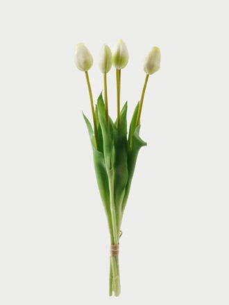 Artificial Flower 15*15*43cm Tulip *5 bundle GS-24523018-R1 Bouquet 3,000+ sqm showroom with thousands of artificial flowers, plants & trees ready for global sourcing.