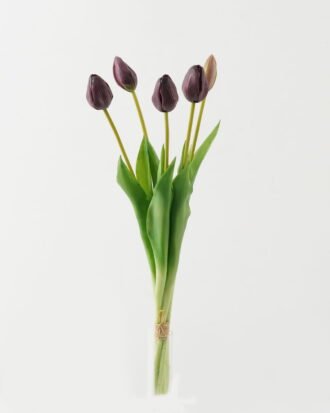 Artificial Flower 15*15*43cm Tulip *5 bundle GS-24523018-Z1 Bouquet 3,000+ sqm showroom with thousands of artificial flowers, plants & trees ready for global sourcing.