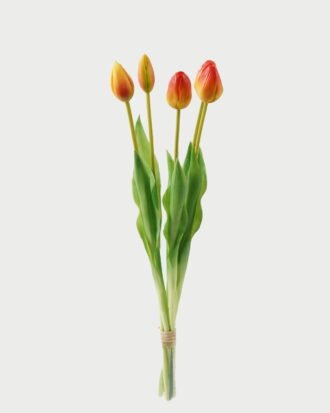 Artificial Flower 15*15*43cm Tulip *5 bundle GS-24523018 Bouquet 3,000+ sqm showroom with thousands of artificial flowers, plants & trees ready for global sourcing.