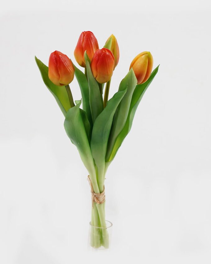 Artificial Flower 16*16*31cm Tulip *5 bundle GS-24523019-O1 Bouquet YeahFlower is one of Chinese leading OEM manufacturers and exporters , supplying the silk flowers, wholesale artificial trees