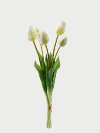 Artificial Flower 16*16*46cm Tulip *5 bundle GS-24523020-R1 Bouquet 3,000+ sqm showroom with thousands of artificial flowers, plants & trees ready for global sourcing.