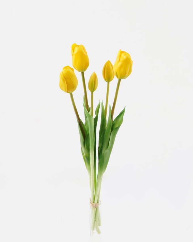 Artificial Flower 16*16*46cm Tulip *5 bundle GS-24523020-Y1 Bouquet YeahFlower is one of Chinese leading OEM manufacturers and exporters , supplying the silk flowers, wholesale artificial trees