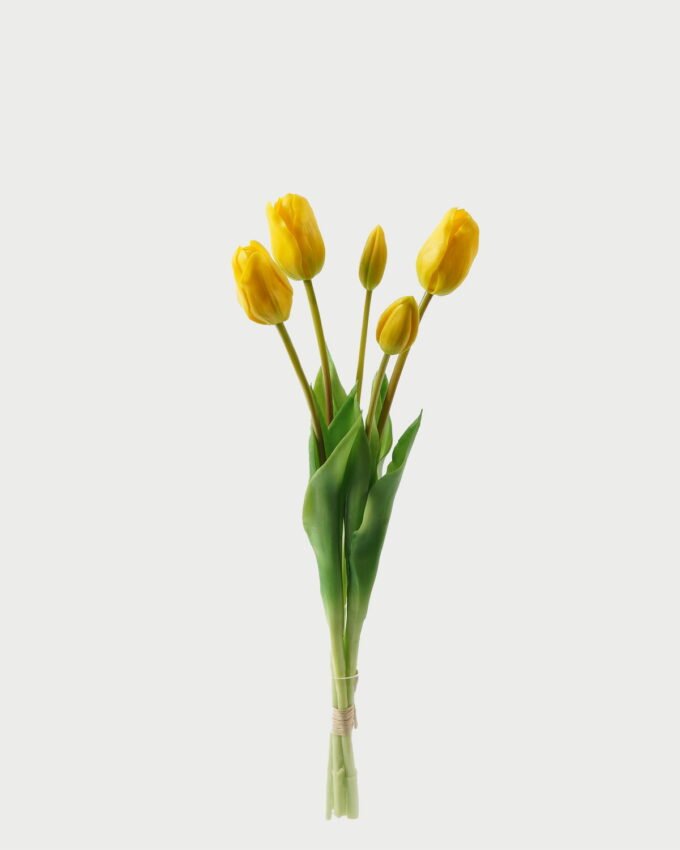 Artificial Flower 16*16*46cm Tulip *5 bundle GS-24523020-Y1 Bouquet YeahFlower is one of Chinese leading OEM manufacturers and exporters , supplying the silk flowers, wholesale artificial trees