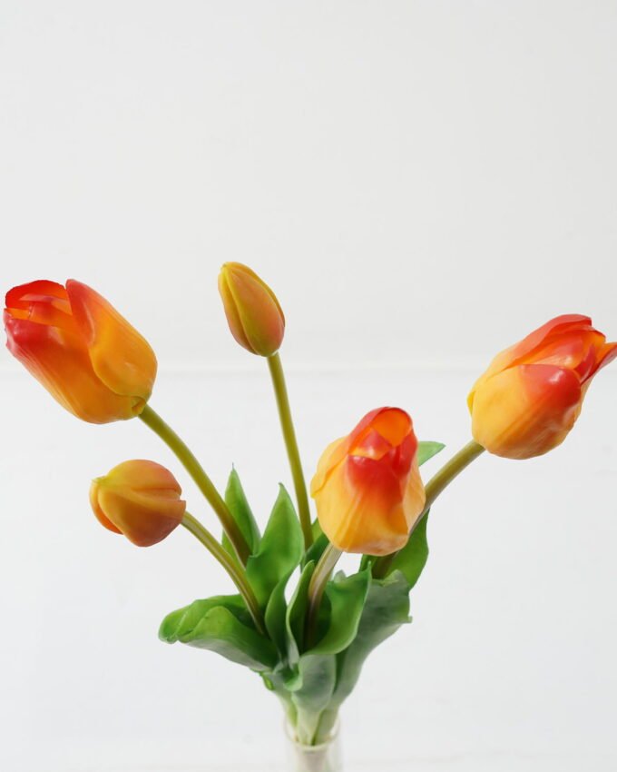 Artificial Flower 16*16*46cm Tulip *5 bundle GS-24523020 Bouquet YeahFlower is one of Chinese leading OEM manufacturers and exporters , supplying the silk flowers, wholesale artificial trees
