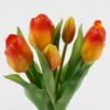 Artificial Flower 14*14*31cm Tulip *5 bundle GS-24523021-O1 Bouquet YeahFlower is one of Chinese leading OEM manufacturers and exporters , supplying the silk flowers, wholesale artificial trees