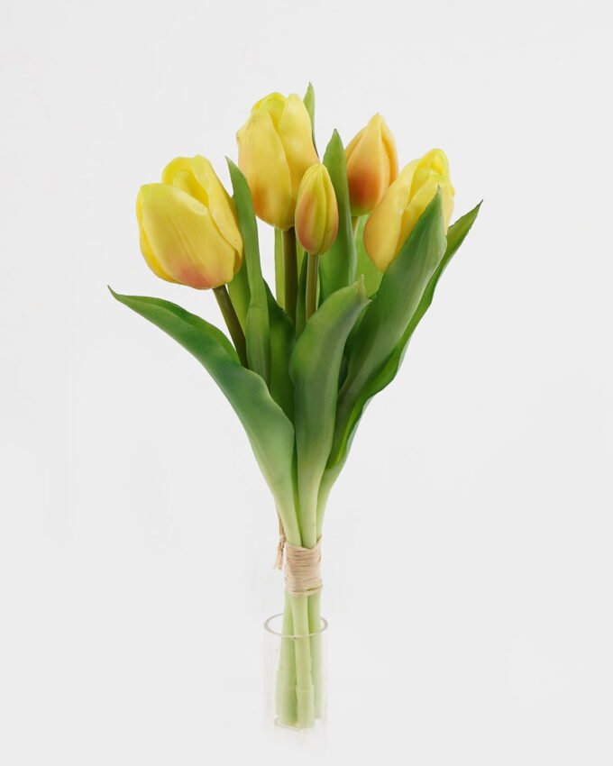 Artificial Flower 14*14*31cm Tulip *5 bundle GS-24523021-Y1 Bouquet YeahFlower is one of Chinese leading OEM manufacturers and exporters , supplying the silk flowers, wholesale artificial trees