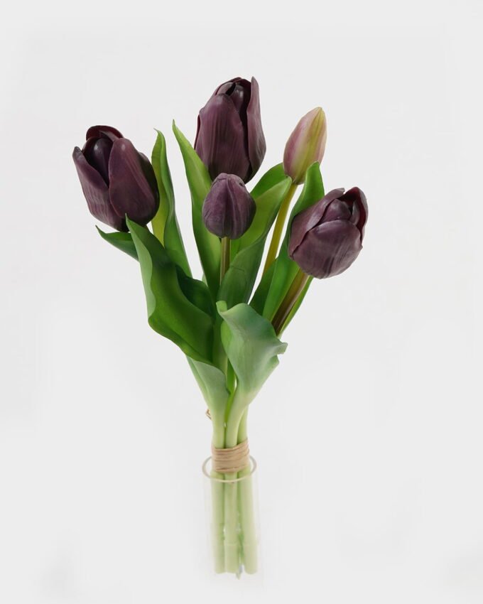 Artificial Flower 14*14*31cm Tulip *5 bundle GS-24523021-Z1 Bouquet YeahFlower is one of Chinese leading OEM manufacturers and exporters , supplying the silk flowers, wholesale artificial trees