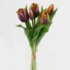 Artificial Flower 14*14*31cm Tulip *5 bundle GS-24523021-Z2 Bouquet YeahFlower is one of Chinese leading OEM manufacturers and exporters , supplying the silk flowers, wholesale artificial trees