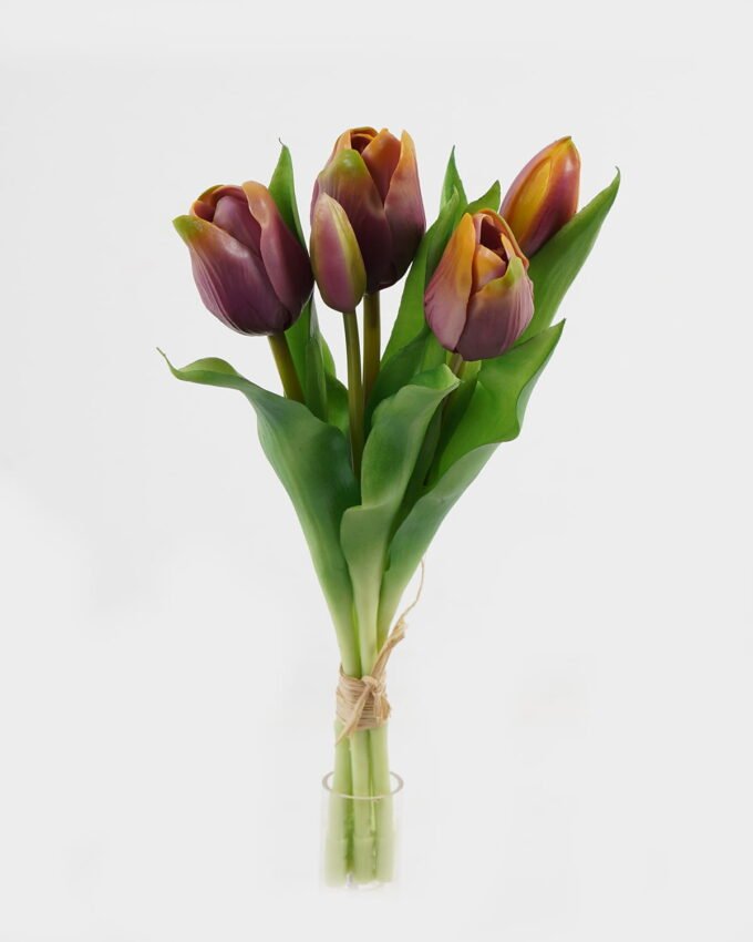Artificial Flower 14*14*31cm Tulip *5 bundle GS-24523021-Z2 Bouquet YeahFlower is one of Chinese leading OEM manufacturers and exporters , supplying the silk flowers, wholesale artificial trees