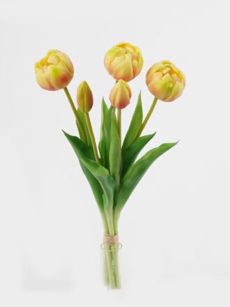 Artificial Flower 16*16*38cm Tulip *5 bundle GS-24523023-Z1 Bouquet 3,000+ sqm showroom with thousands of artificial flowers, plants & trees ready for global sourcing.