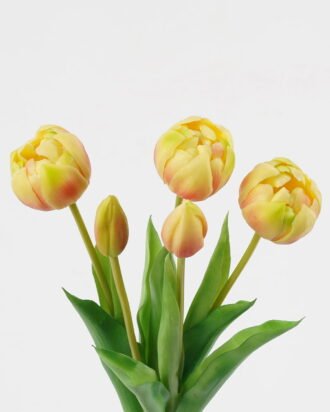 Artificial Flower 16*16*38cm Tulip *5 bundle GS-24523023-Y2 Bouquet 3,000+ sqm showroom with thousands of artificial flowers, plants & trees ready for global sourcing.