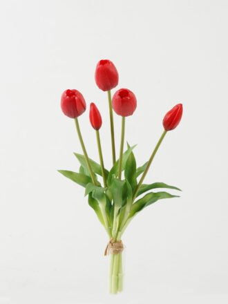 Artificial Flower 17*17*38cm  Tulip *5 bundle GS-31323001CONTI Bouquet 3,000+ sqm showroom with thousands of artificial flowers, plants & trees ready for global sourcing.