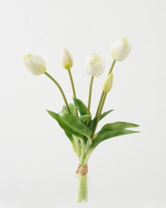 Artificial Flower 17*17*38cm  Tulip *5 bundle GS-31323001CONTI-W1 Bouquet 3,000+ sqm showroom with thousands of artificial flowers, plants & trees ready for global sourcing.