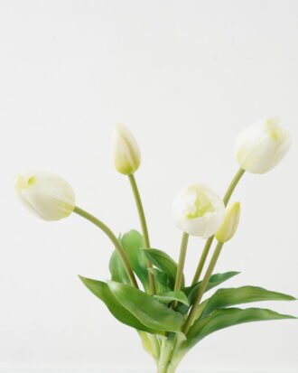 Artificial Flower 17*17*38cm  Tulip *5 bundle GS-31323001CONTI-W1 Bouquet 3,000+ sqm showroom with thousands of artificial flowers, plants & trees ready for global sourcing.