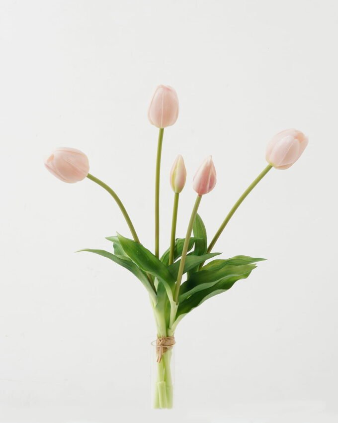 Artificial Flower 17*17*38cm  Tulip *5 bundle GS-31323001CONTI Bouquet YeahFlower is one of Chinese leading OEM manufacturers and exporters , supplying the silk flowers, wholesale artificial trees