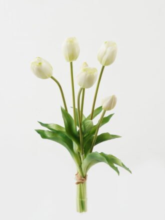 Artificial Flower 15*15*39cm Tulip *6 bundle GS-31323004CONTI Bouquet 3,000+ sqm showroom with thousands of artificial flowers, plants & trees ready for global sourcing.