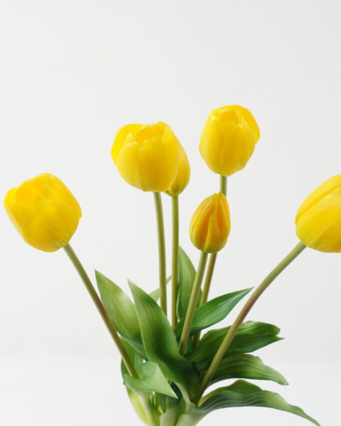 Artificial Flower 15*15*39cm Tulip *6 bundle GS-31323004CONTI-Y1 Bouquet YeahFlower is one of Chinese leading OEM manufacturers and exporters , supplying the silk flowers, wholesale artificial trees