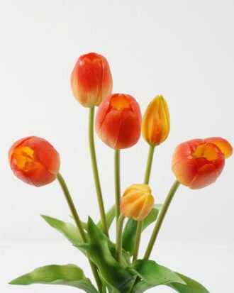 Artificial Flower 15*15*39cm Tulip *6 bundle GS-31323004CONTI Bouquet 3,000+ sqm showroom with thousands of artificial flowers, plants & trees ready for global sourcing.