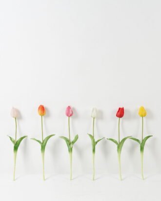 Artificial Flower 14*14*43cm Tulip single stem GS-31323002CONTI Single Flowers YeahFlower is one of Chinese leading OEM manufacturers and exporters , supplying the silk flowers, wholesale artificial trees