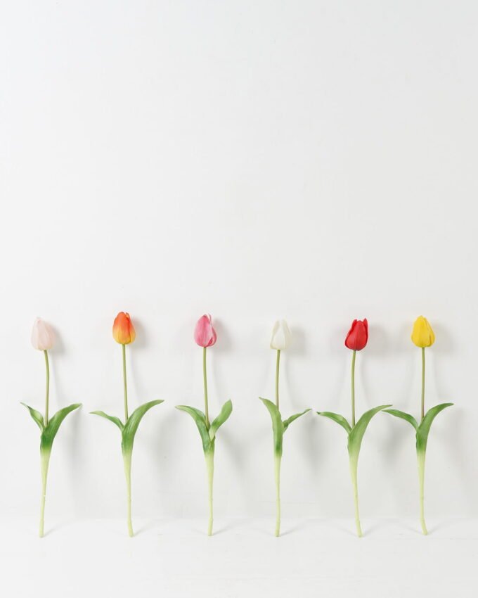 Artificial Flower 14*14*43cm Tulip single stem GS-31323002CONTI Single Flowers YeahFlower is one of Chinese leading OEM manufacturers and exporters , supplying the silk flowers, wholesale artificial trees