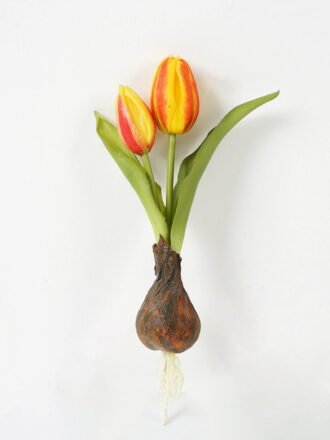 Artificial Flower 12*5*25cm Tulip+Onion *2 single stem GS-41523028 Potted Flowers&Plants 3,000+ sqm showroom with thousands of artificial flowers, plants & trees ready for global sourcing.