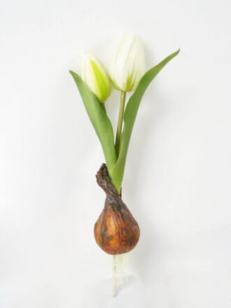 Artificial Flower 12*5*25cm Tulip+Onion *2 single stem GS-41523028-Y2 Potted Flowers&Plants 3,000+ sqm showroom with thousands of artificial flowers, plants & trees ready for global sourcing.