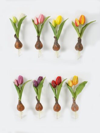 Artificial Flower 7*7*29cm Hyacinth+Onion single stem GS-41523017-Y1 Potted Flowers&Plants 3,000+ sqm showroom with thousands of artificial flowers, plants & trees ready for global sourcing.
