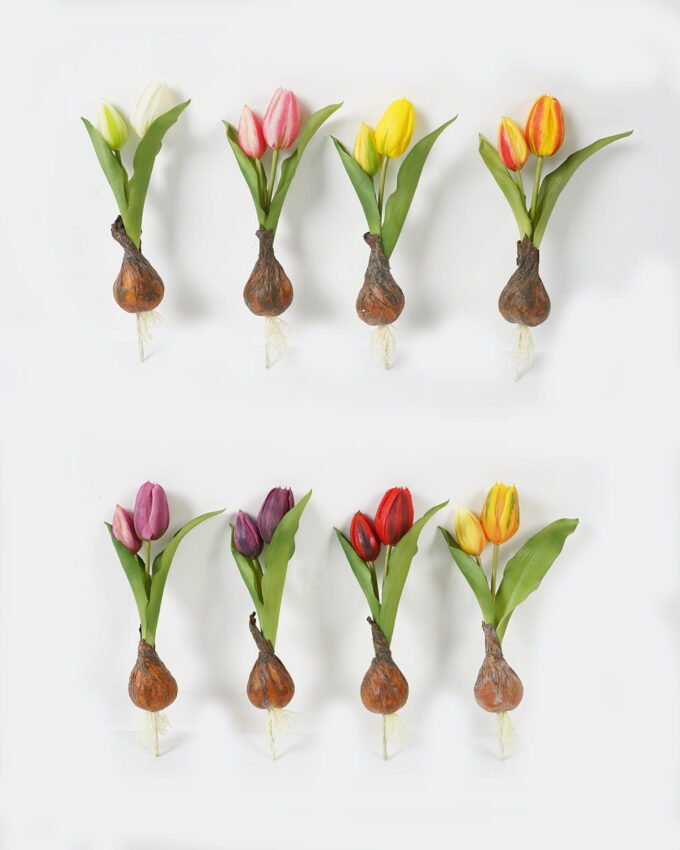 Artificial Flower 12*5*25cm Tulip+Onion *2 single stem GS-41523028 Potted Flowers&Plants YeahFlower is one of Chinese leading OEM manufacturers and exporters , supplying the silk flowers, wholesale artificial trees