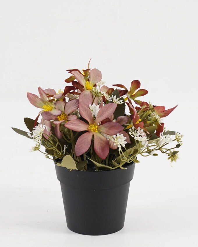 Artificial Flower 20*20*19cm Wild flower in PP pot GS-03323029-R1 Potted Flowers&Plants YeahFlower is one of Chinese leading OEM manufacturers and exporters , supplying the silk flowers, wholesale artificial trees