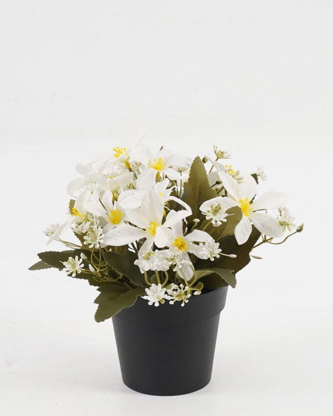 Artificial Flower 20*20*19cm Wild flower in PP pot GS-03323029-W1 Potted Flowers&Plants YeahFlower is one of Chinese leading OEM manufacturers and exporters , supplying the silk flowers, wholesale artificial trees