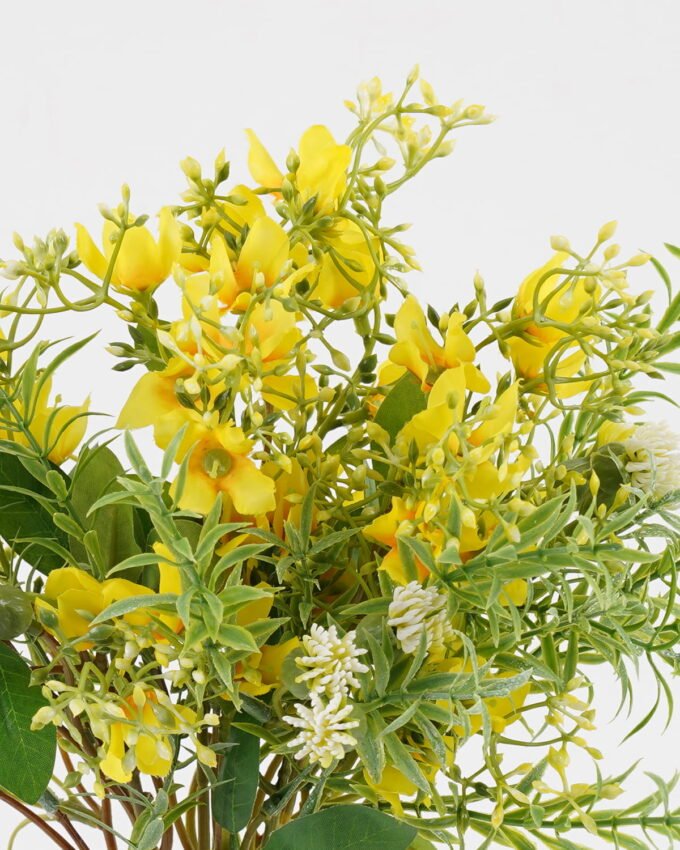 Artificial Flower 24*24*33cm Winter jasmine *7 bundle GS-27923037-Y1 Bouquet YeahFlower is one of Chinese leading OEM manufacturers and exporters , supplying the silk flowers, wholesale artificial trees