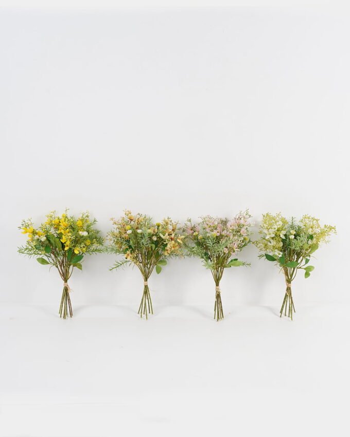 Artificial Flower 24*24*33cm Winter jasmine *7 bundle GS-27923037 Bouquet YeahFlower is one of Chinese leading OEM manufacturers and exporters , supplying the silk flowers, wholesale artificial trees