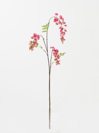 Artificial Flower 20*20*80cm Wisteria *3 single stem GS-53623025R-Z1 Single Flowers 3,000+ sqm showroom with thousands of artificial flowers, plants & trees ready for global sourcing.