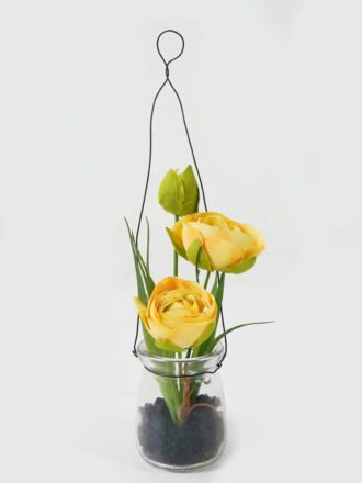 Artificial Flower 10*10*24CM lily of the valley grass ball GS-41323003KIK Potted Flowers&Plants 3,000+ sqm showroom with thousands of artificial flowers, plants & trees ready for global sourcing.