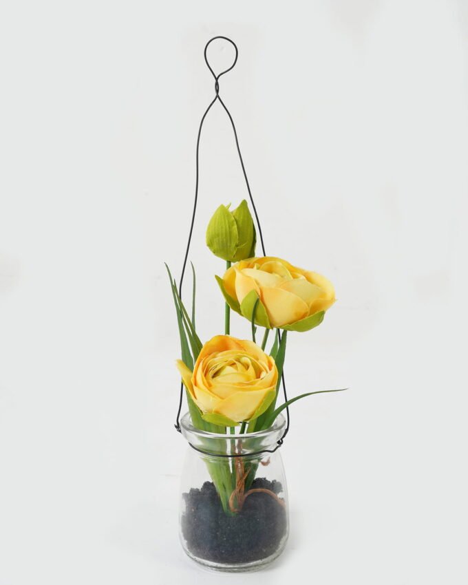 Artificial Flower 9*9*15cm Yilei lulian poottted flower in Glass ware GS-41323002KIK-Y1 Potted Flowers&Plants YeahFlower is one of Chinese leading OEM manufacturers and exporters , supplying the silk flowers, wholesale artificial trees