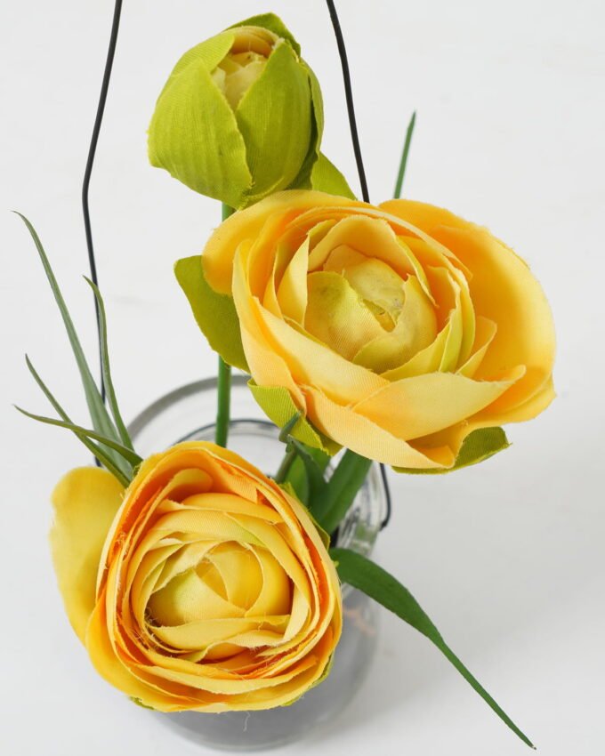 Artificial Flower 9*9*15cm Yilei lulian poottted flower in Glass ware GS-41323002KIK-Y1 Potted Flowers&Plants YeahFlower is one of Chinese leading OEM manufacturers and exporters , supplying the silk flowers, wholesale artificial trees