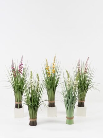 Artificial Grass 30*30*48cm Bellflower grass *2 potted grass GS-29423067-Y1 Grass&PLANT 3,000+ sqm showroom with thousands of artificial flowers, plants & trees ready for global sourcing.