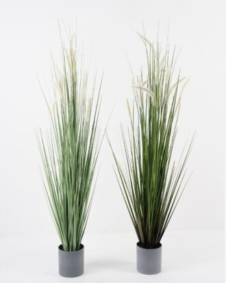 Artificial Grass 33*33*119cm Green bristlegrass *13 in PP pot GS-29423071 Grass&PLANT YeahFlower is one of Chinese leading OEM manufacturers and exporters , supplying the silk flowers, wholesale artificial trees