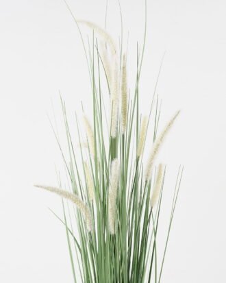 Artificial Grass 43*43*110cm Green bristlegrass *13 potted grass GS-29423074 Grass&PLANT YeahFlower is one of Chinese leading OEM manufacturers and exporters , supplying the silk flowers, wholesale artificial trees