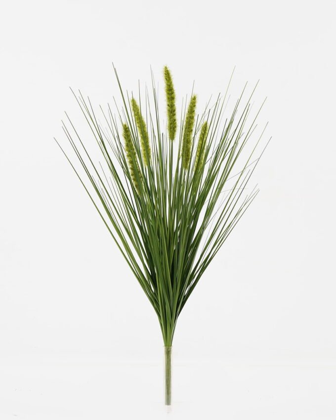 Artificial Grass 25*25*64cm Green bristlegrass *5 GS-29423095 Grass&PLANT YeahFlower is one of Chinese leading OEM manufacturers and exporters , supplying the silk flowers, wholesale artificial trees