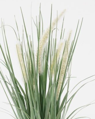 Artificial Grass 29*29*48cm Green bristlegrass *5 potted grass GS-29423076 Grass&PLANT YeahFlower is one of Chinese leading OEM manufacturers and exporters , supplying the silk flowers, wholesale artificial trees