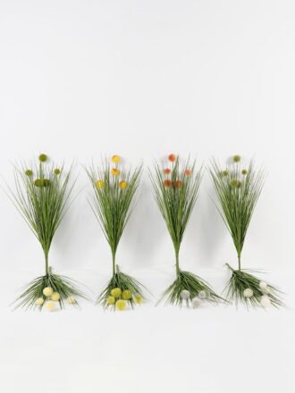 Artificial Grass 25*25*64cm Green bristlegrass *5 GS-29423095-O1 Grass&PLANT 3,000+ sqm showroom with thousands of artificial flowers, plants & trees ready for global sourcing.