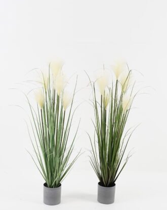 Artificial Grass 20*20*89cm Plastic grass *5 in PP pot GS-29423060 Grass&PLANT YeahFlower is one of Chinese leading OEM manufacturers and exporters , supplying the silk flowers, wholesale artificial trees