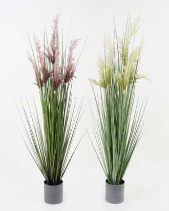 Artificial Grass 30*30*119cm Sorghum grass *5 in PP pot GS-29423083 Grass&PLANT YeahFlower is one of Chinese leading OEM manufacturers and exporters , supplying the silk flowers, wholesale artificial trees
