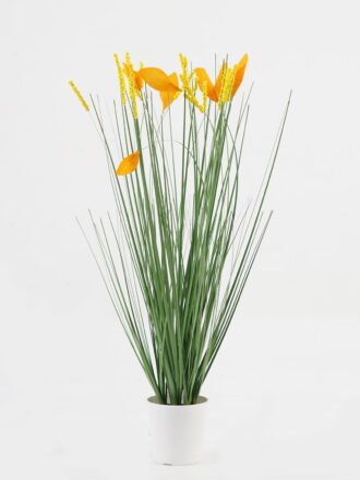 Artificial Grass 23*23*38cm Young grass potted flower GS-29423106-Z1 Grass&PLANT 3,000+ sqm showroom with thousands of artificial flowers, plants & trees ready for global sourcing.