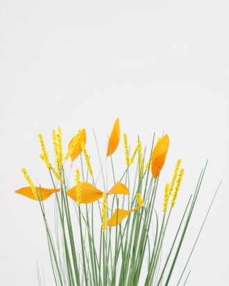 Artificial Grass 23*23*38cm Young grass potted flower GS-29423106-Y1 Grass&PLANT YeahFlower is one of Chinese leading OEM manufacturers and exporters , supplying the silk flowers, wholesale artificial trees