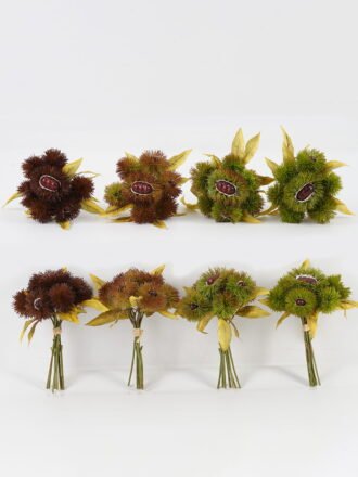 Artificial Plant 20*20*24cm Chinese chestnut *7 bundle GS-63623005-K2 Leaves&Sprays&Foliages 3,000+ sqm showroom with thousands of artificial flowers, plants & trees ready for global sourcing.